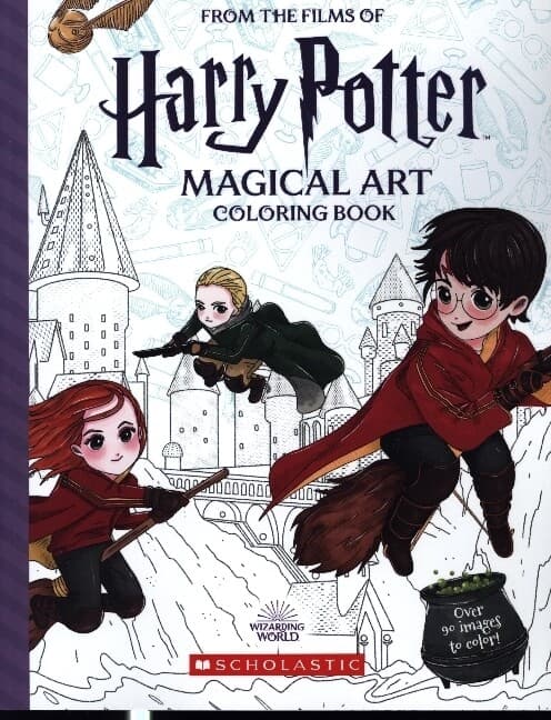 Magical Art Coloring Book (Harry Potter)