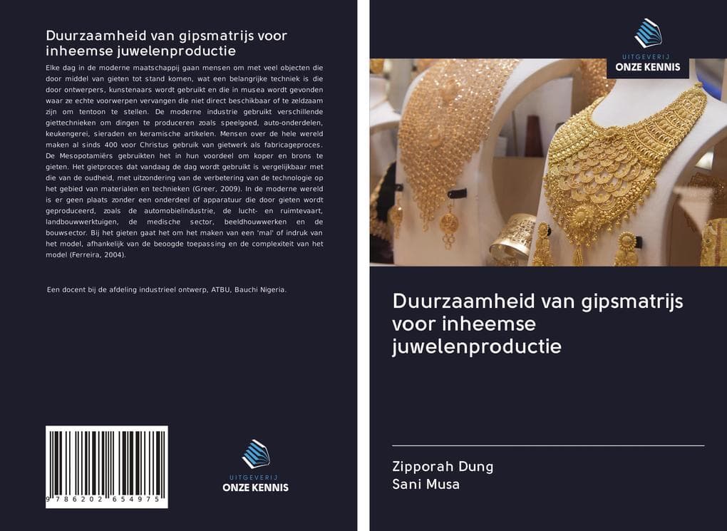 Duurzaamheid van gipsmatrijs voor inheemse juwelenproductie