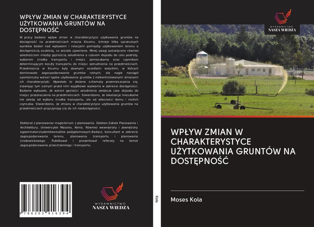 WPYW ZMIAN W CHARAKTERYSTYCE UYTKOWANIA GRUNTÓW NA DOSTPNO