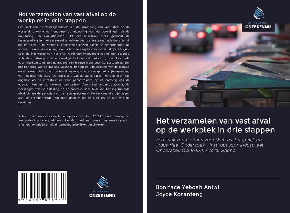 Het verzamelen van vast afval op de werkplek in drie stappen