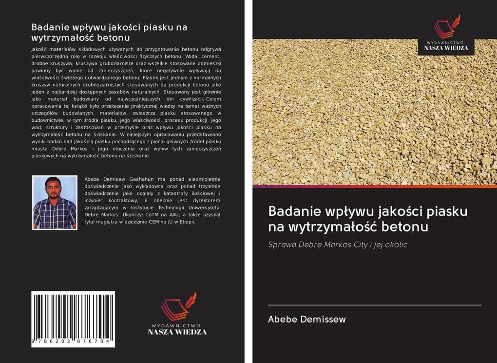 Badanie wpywu jakoci piasku na wytrzymao betonu