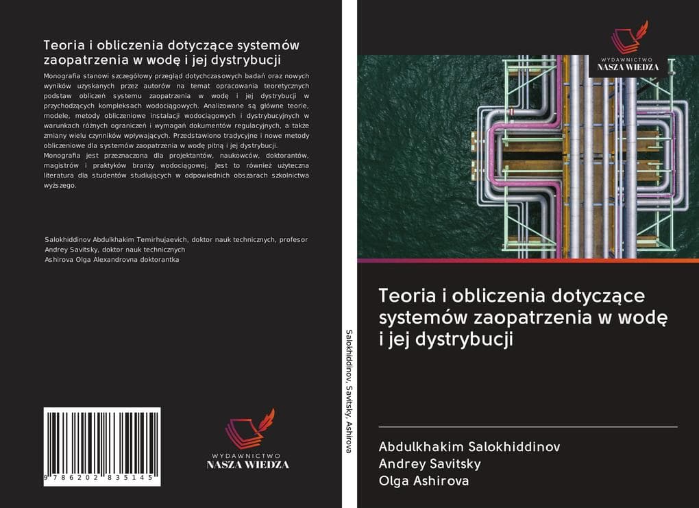 Teoria i obliczenia dotyczce systemów zaopatrzenia w wod i jej dystrybucji