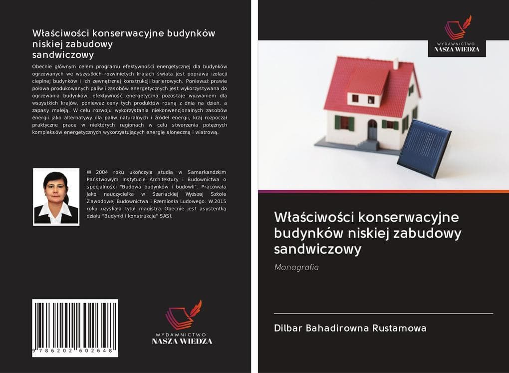 Waciwoci konserwacyjne budynków niskiej zabudowy sandwiczowy