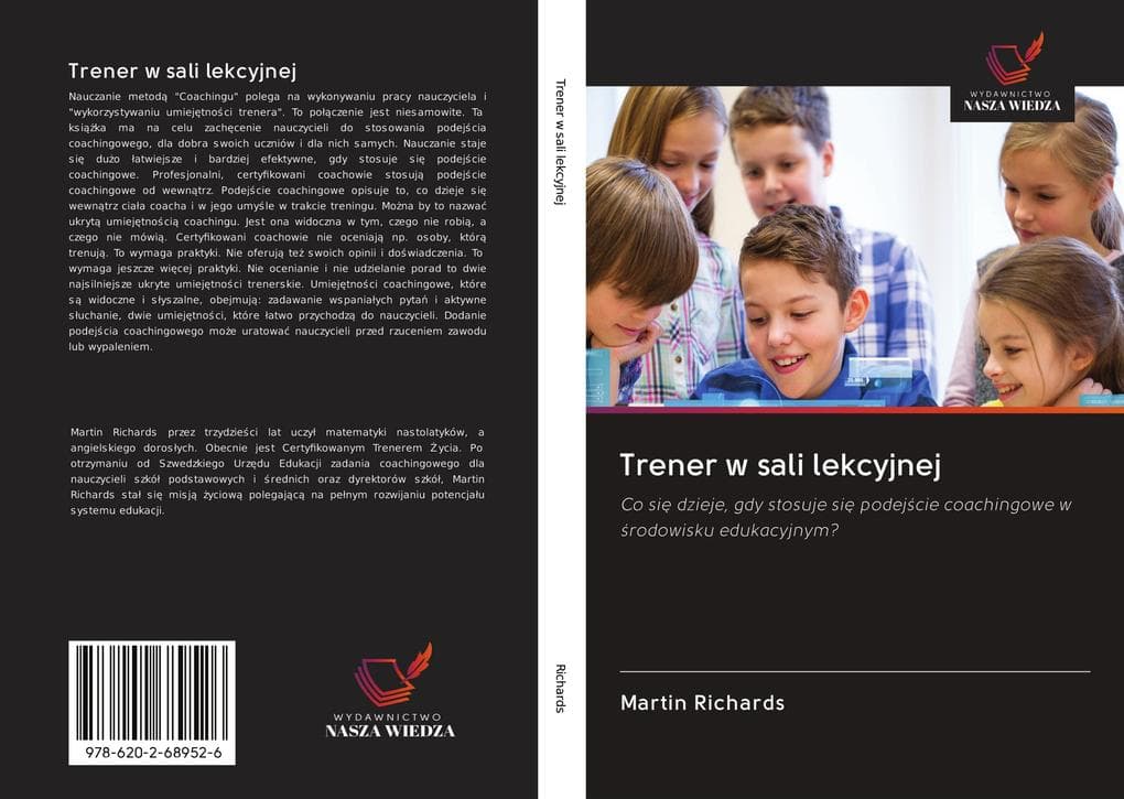 Trener w sali lekcyjnej