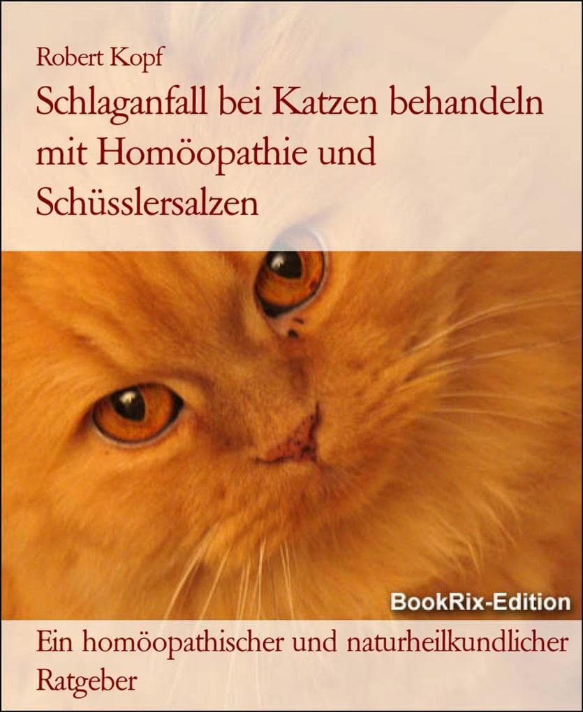 Schlaganfall bei Katzen behandeln mit Homöopathie und Schüsslersalzen