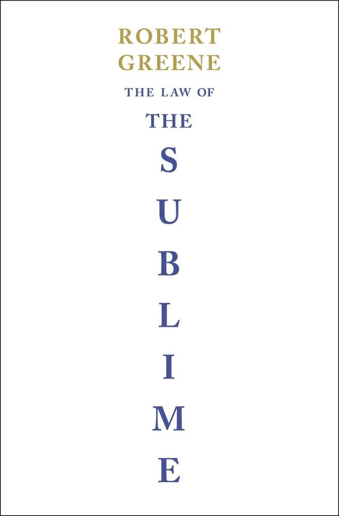 The Law of the Sublime