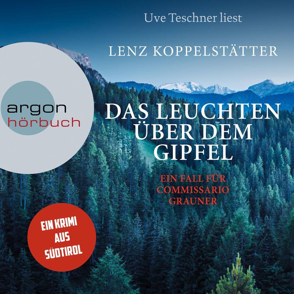 Das Leuchten über dem Gipfel