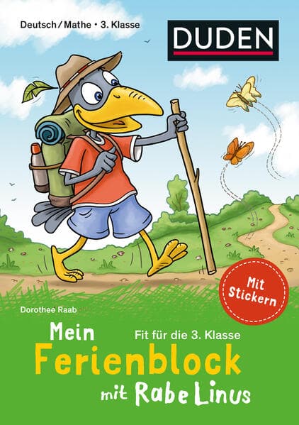 Mein Ferienblock mit Rabe Linus Fit für die 3. Klasse