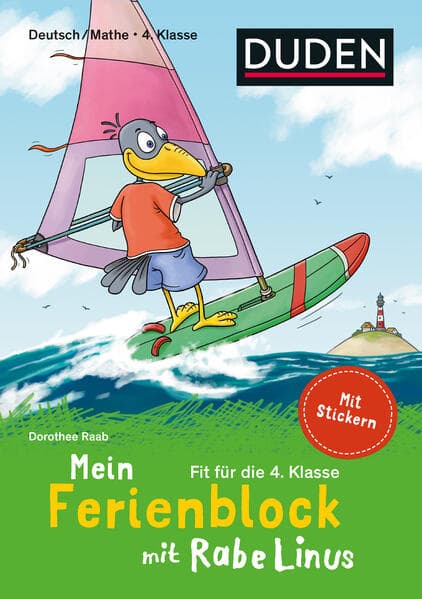 Mein Ferienblock mit Rabe Linus Fit für die 4. Klasse