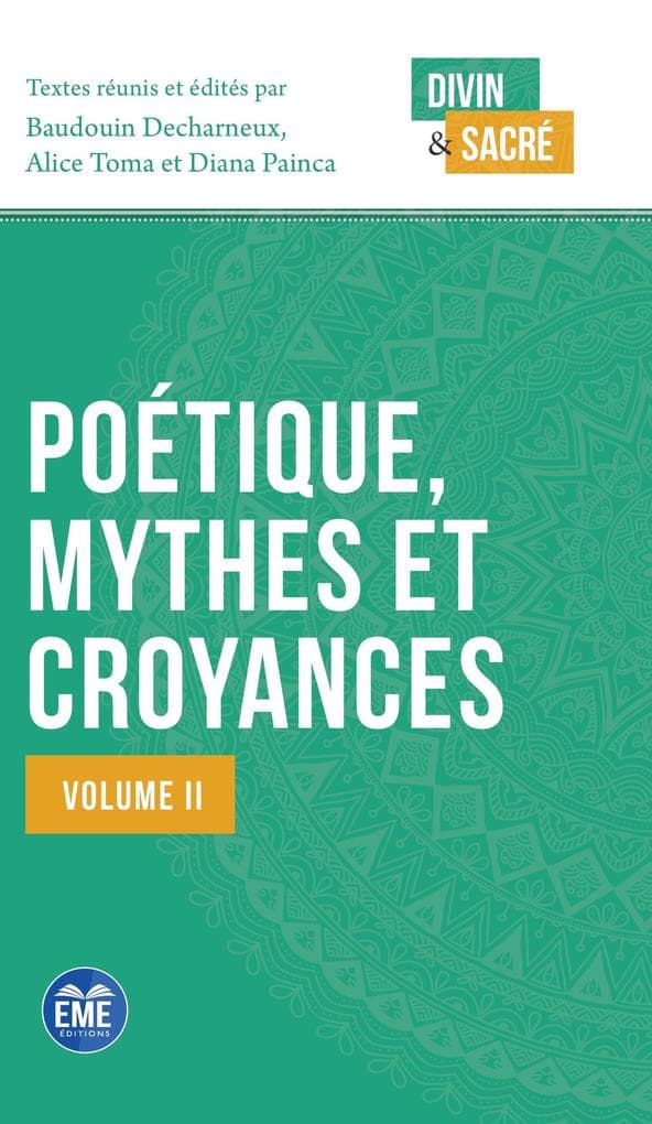 Poetique, mythes et croyances