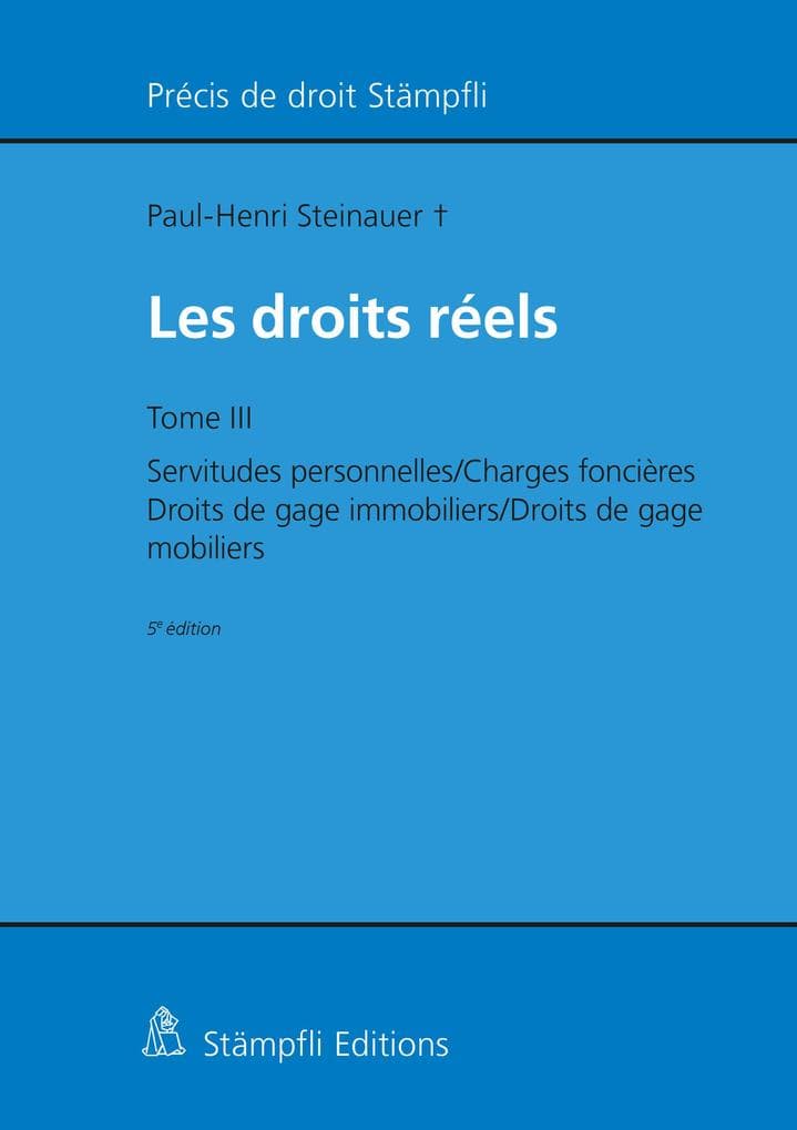 Les droits réels