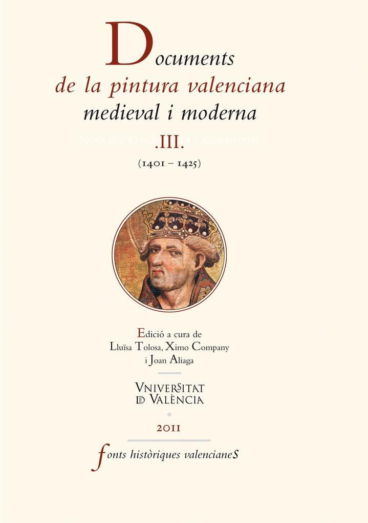 Documents de la pintura valenciana medieval i moderna III