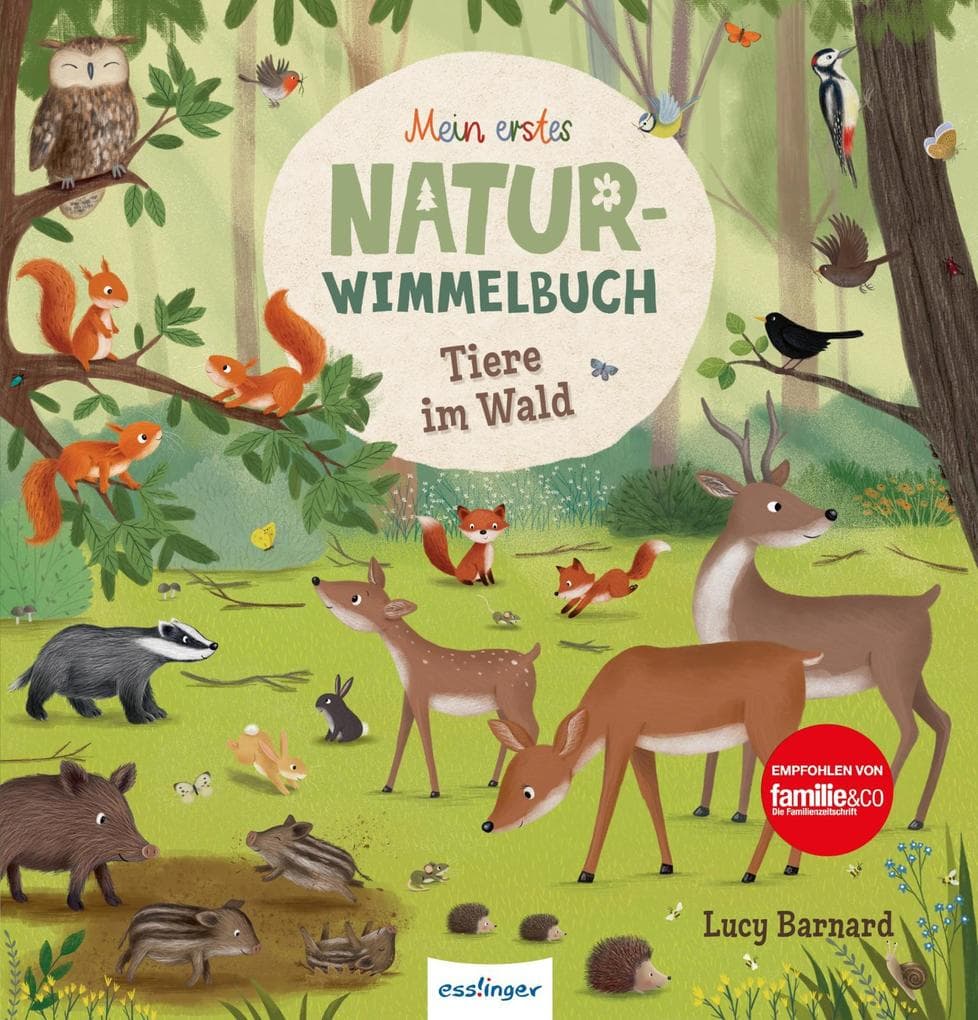 Mein erstes Natur-Wimmelbuch: Tiere im Wald