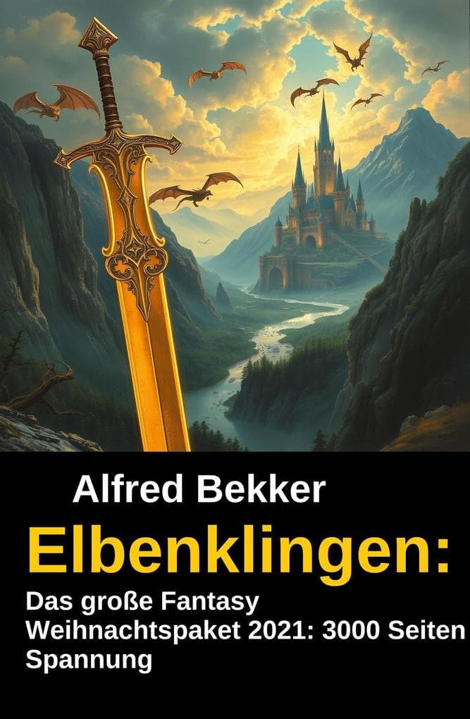 Elbenklingen: Das große Fantasy Weihnachtspaket 2021: 3000 Seiten Spannung
