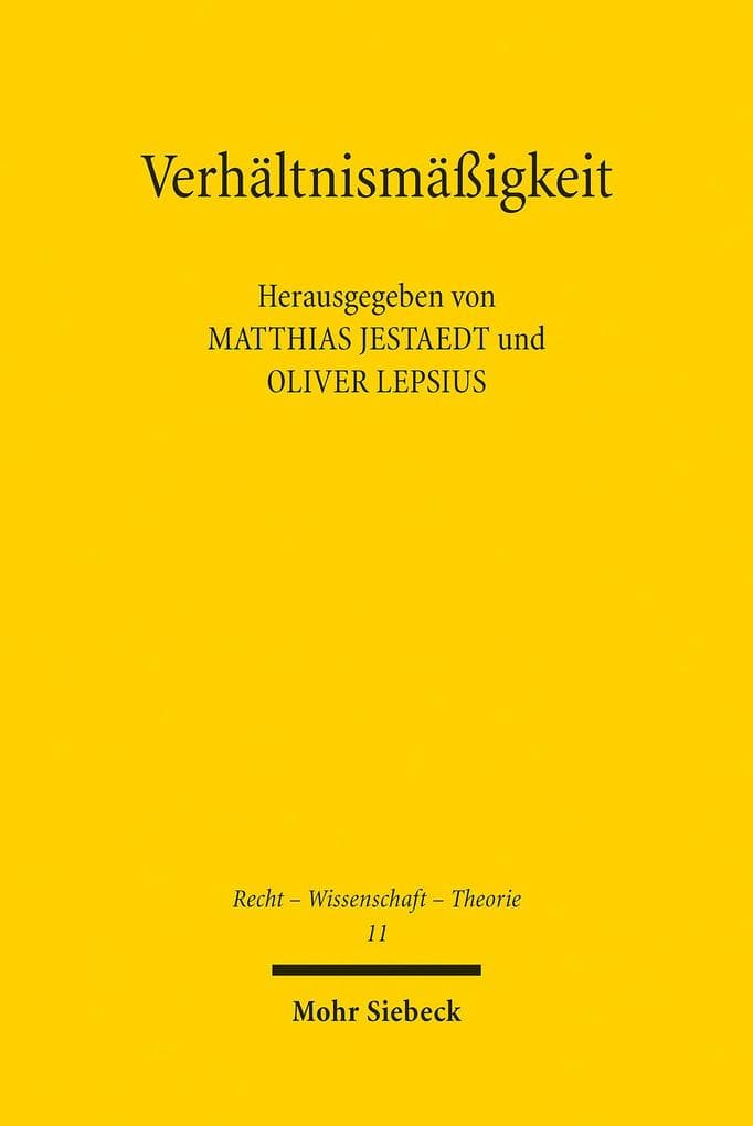 Verhältnismäßigkeit