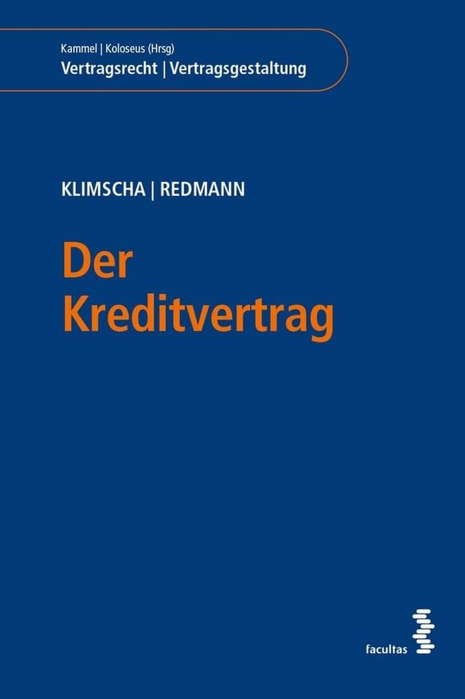 Der Kreditvertrag
