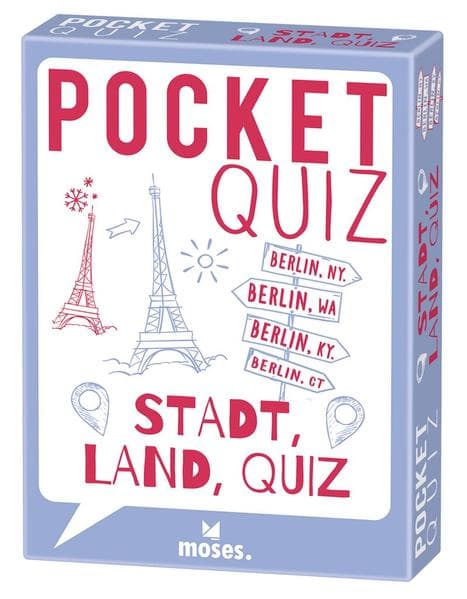 moses. - Pocket Quiz Stadt, Land, Quiz