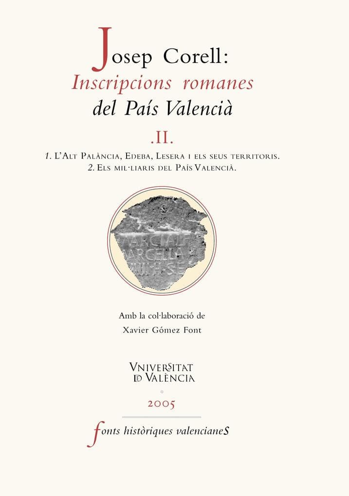 Inscripcions romanes del País Valencià, II