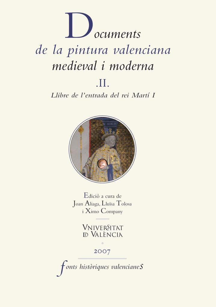 Documents de la pintura valenciana medieval i moderna II.