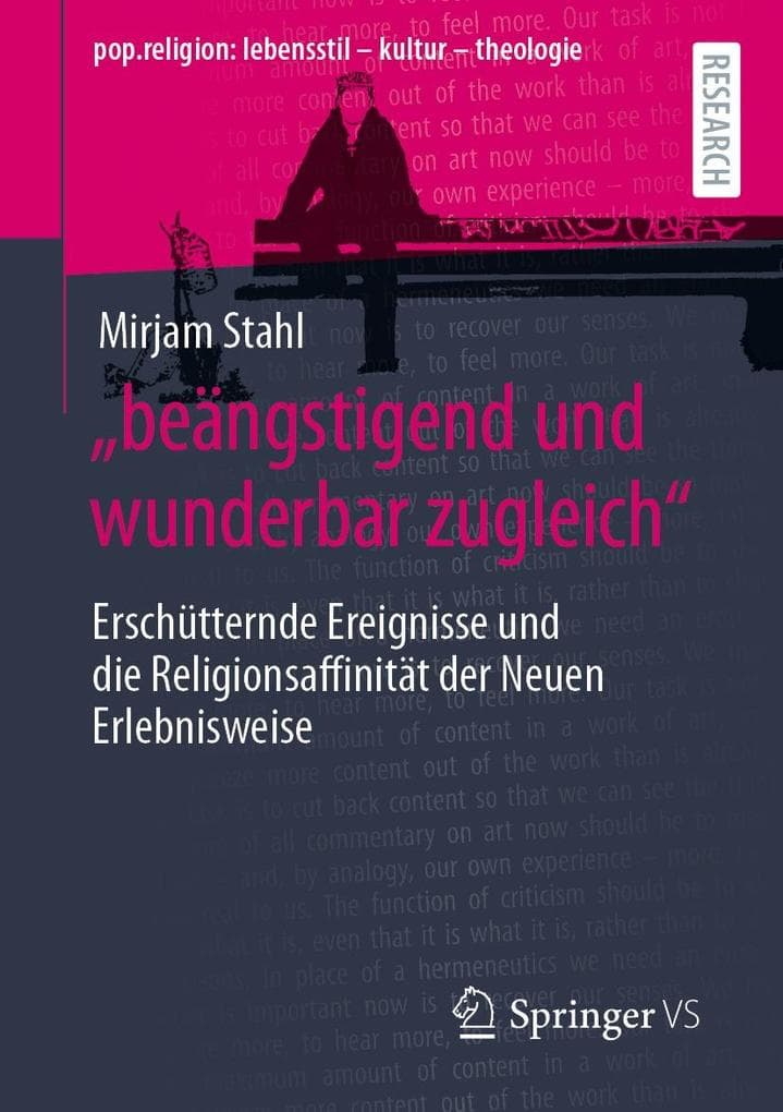 "beängstigend und wunderbar zugleich"