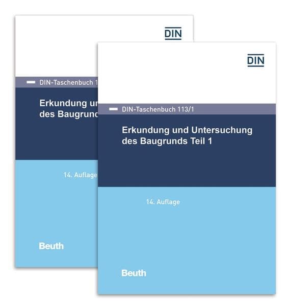 Paket DIN-Taschenbuch 113/1 und 113/2
