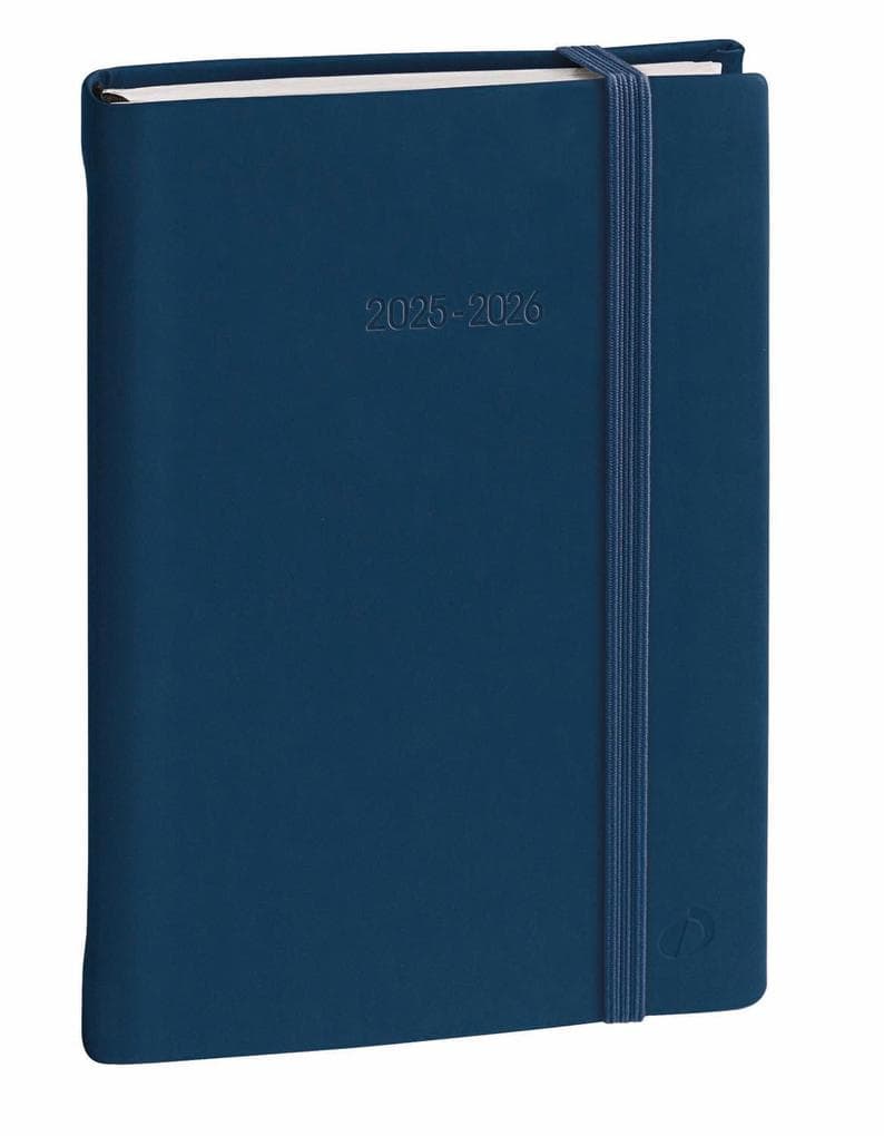 Schülerkalender FORUM Silk marineblau 2025/2026