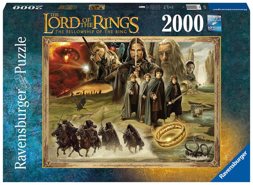 Ravensburger - LOTR: The Fellowship of the Ring, 2000 Teile