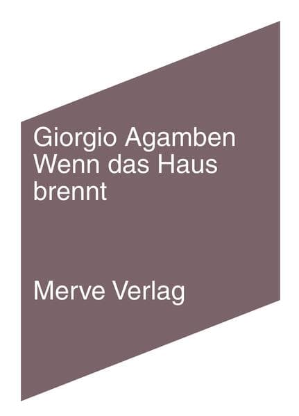 Wenn das Haus brennt