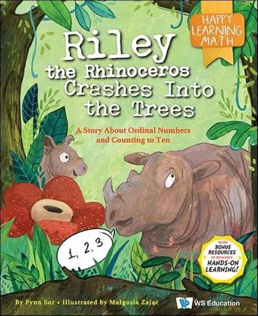 RILEY THE RHINOCEROS CRASHES INTO THE TREES