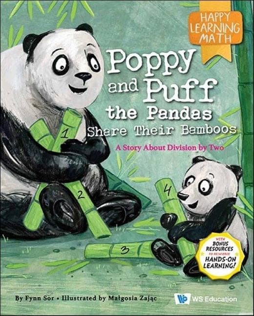 POPPY AND PUFF THE PANDAS SHARE THEIR BAMBOOS