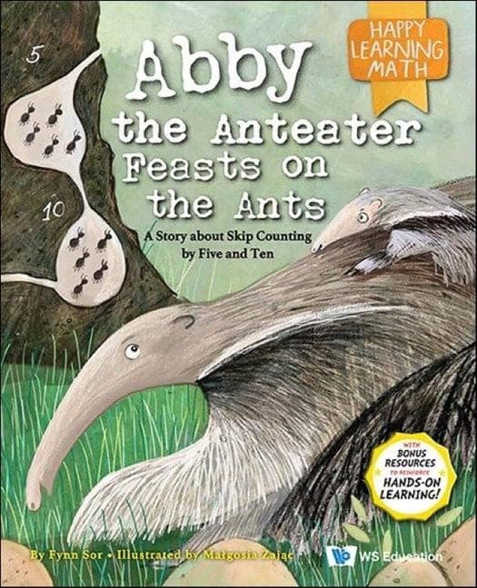ABBY THE ANTEATER FEASTS ON THE ANTS