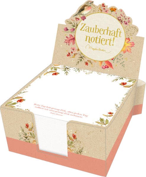 Coppenrath - Marjolein Bastin - Zettelkästchen - Zauberhaft notiert!