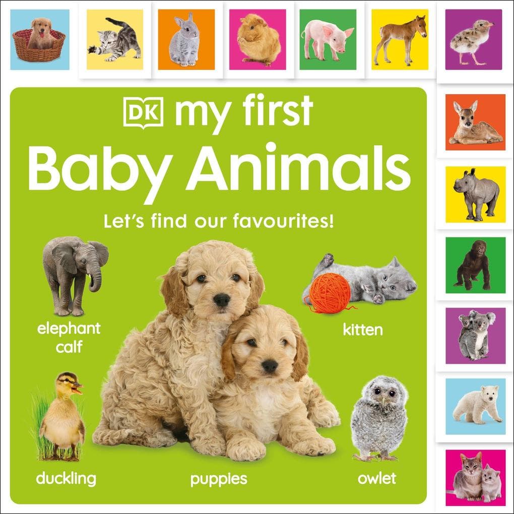 My First Baby Animals: Let's Find Our Favourites!