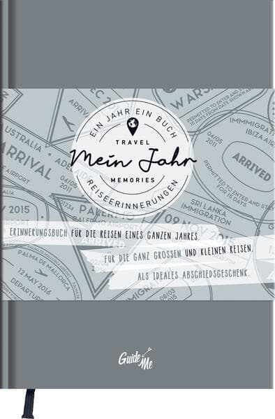 GuideMe Reisetagebuch Travel Memories "Mein Jahr"
