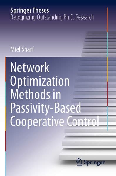 Network Optimization Methods in Passivity-Based Cooperative Control