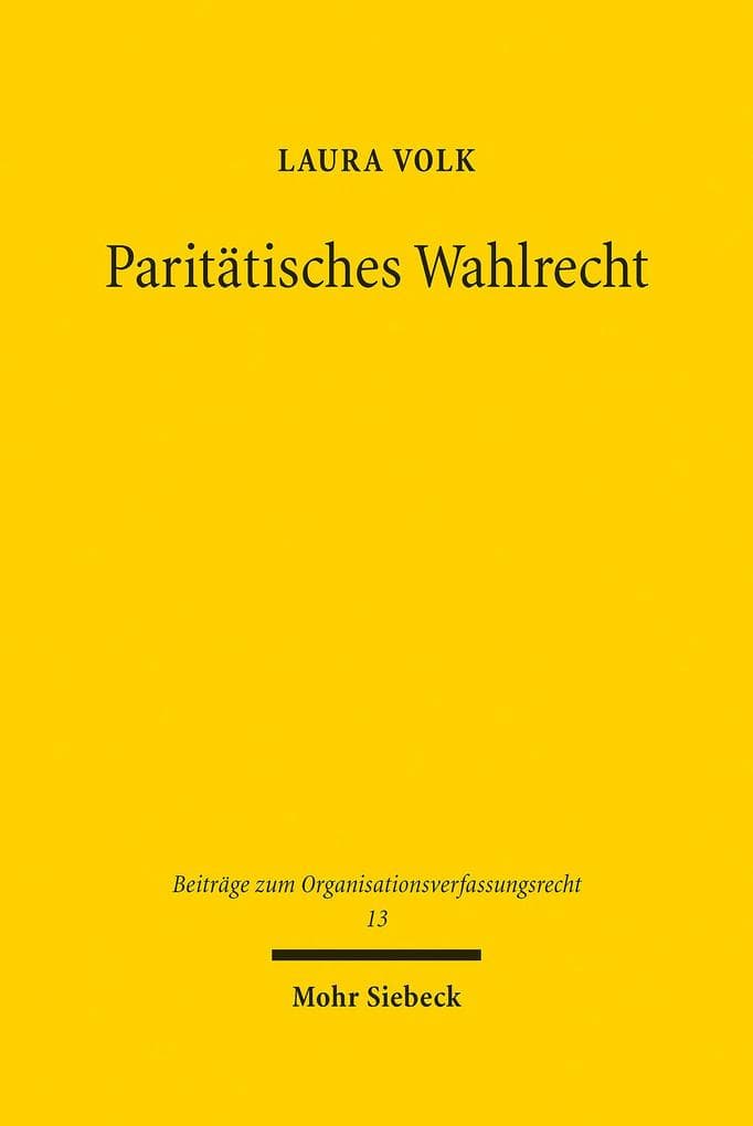 Paritätisches Wahlrecht