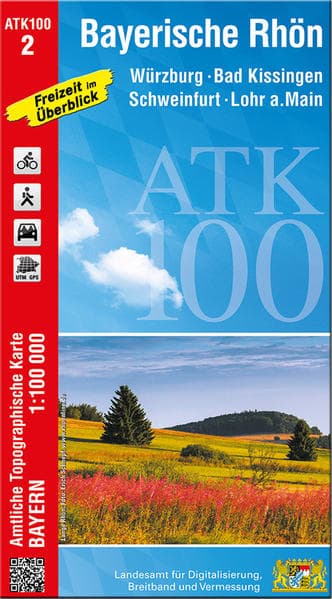 Bayerische Rhön 1:100 000