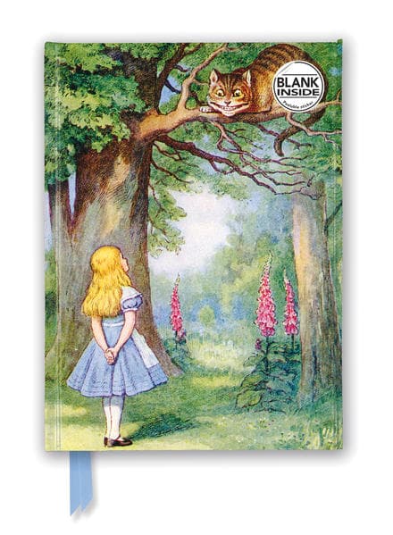John Tenniel: Alice and the Cheshire Cat (Foiled Blank Journal)