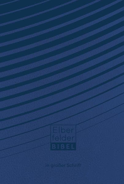 Elberfelder Bibel in großer Schrift, Kunstleder