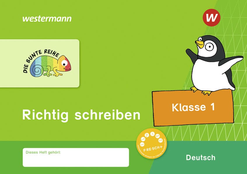 DIE BUNTE REIHE - Deutsch. Richtig schreiben 1