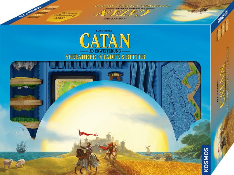 KOSMOS - Catan - 3D Erweiterung - Seefahrer plus Städte & Ritter