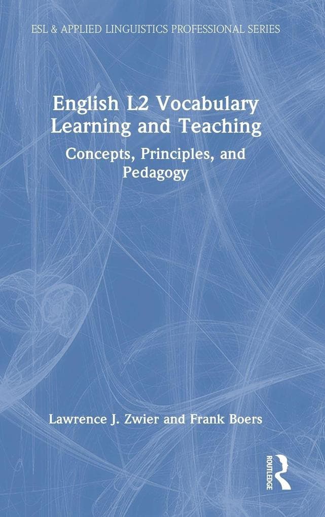 English L2 Vocabulary Learning and Teaching