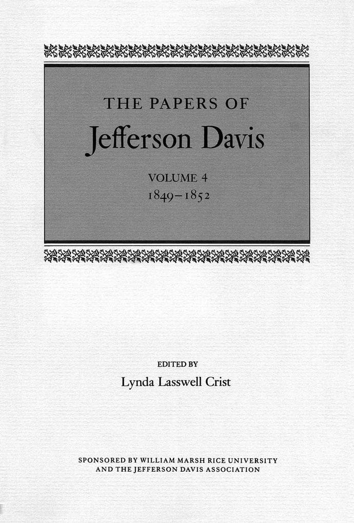 The Papers of Jefferson Davis