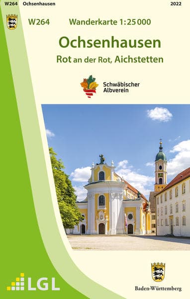 W264 Wanderkarte 1:25 000 Ochsenhausen