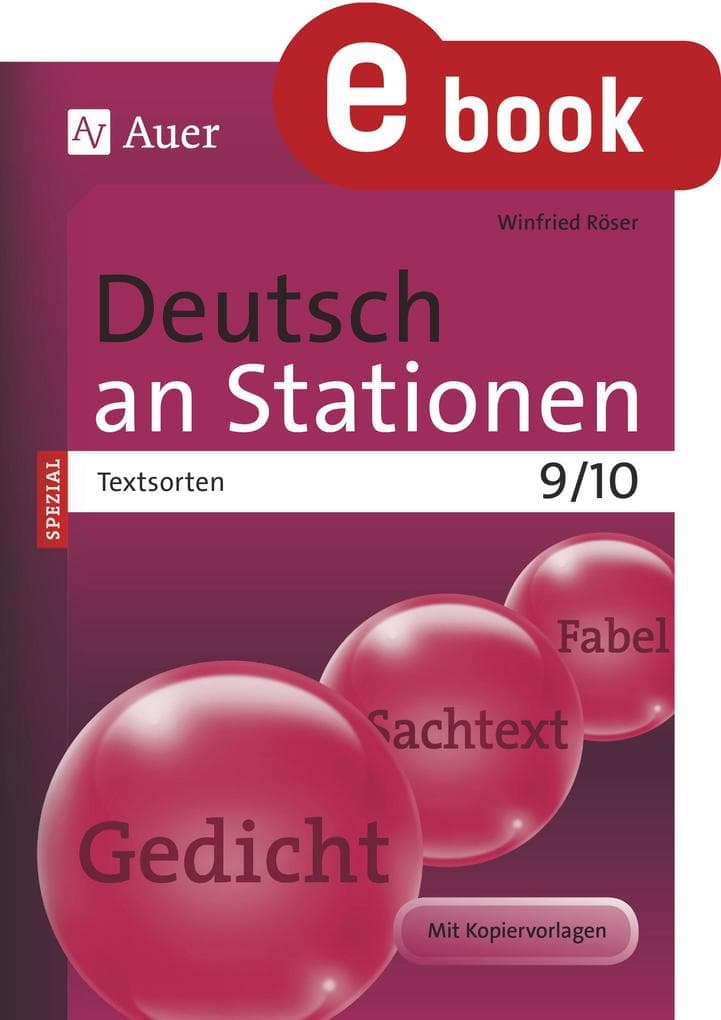 Deutsch an Stationen SPEZIAL Textsorten 9-10