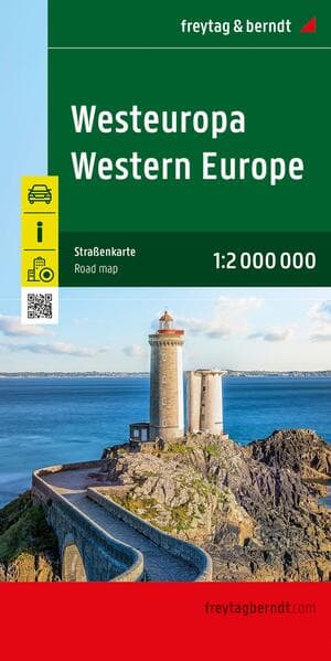 freytag & berndt Straßenkarte Westeuropa 1:2 Mio.