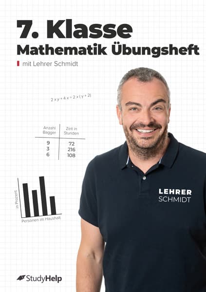 7. Klasse Mathematik Übungsheft