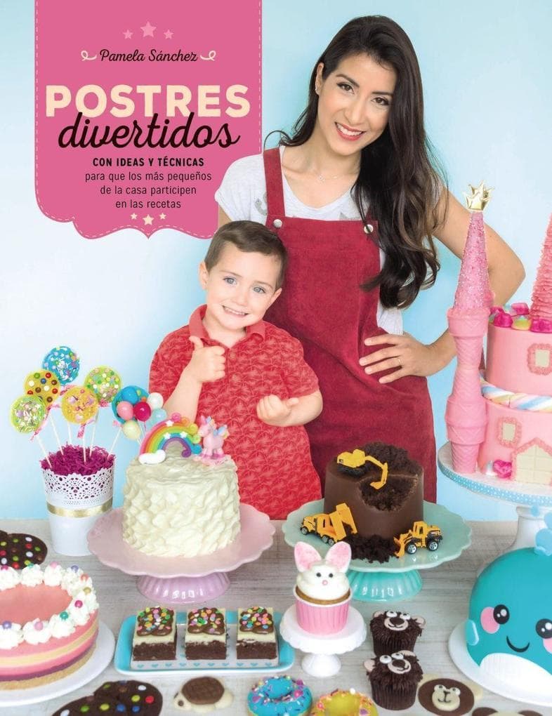 Postres divertidos : con técnicas e ideas para que los más pequeños de la casa participen
