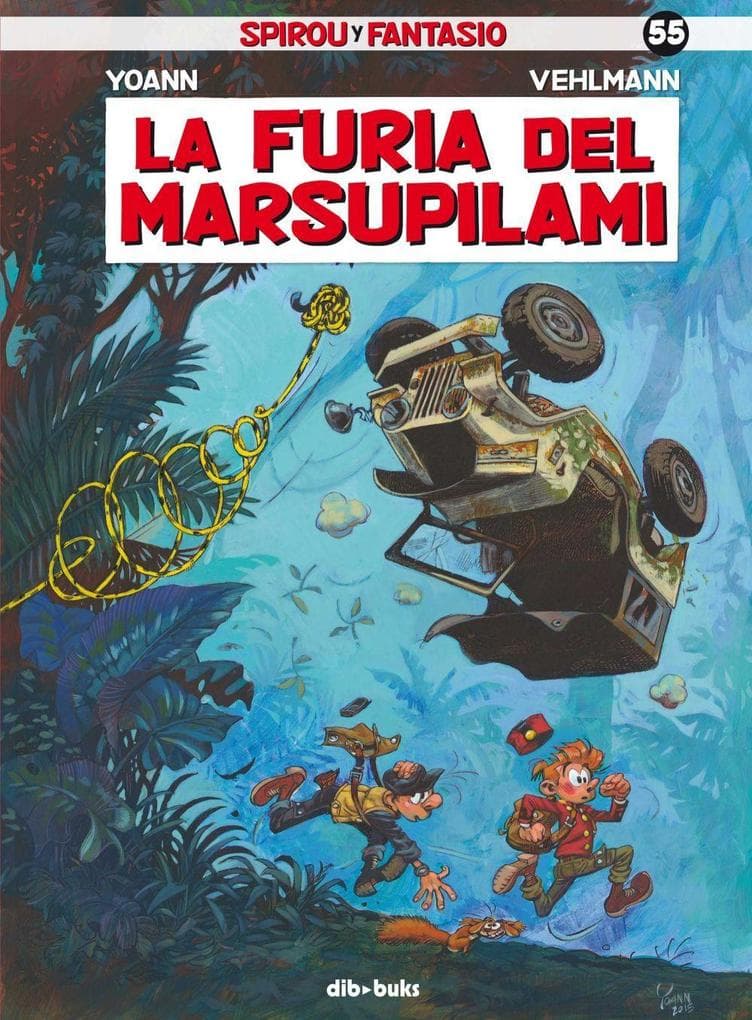 Spirou y Fantasio 55 : la furia del marsupilami