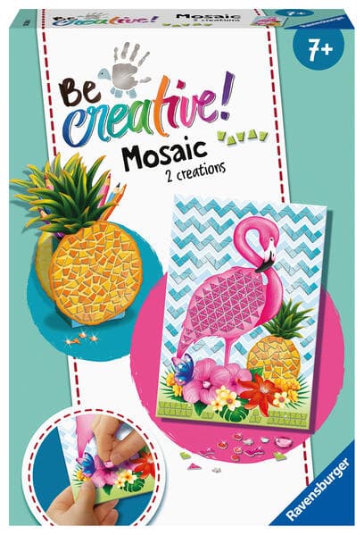 BeCreative Mosaik Tropical, DIY für Kinder ab 7 Jahren